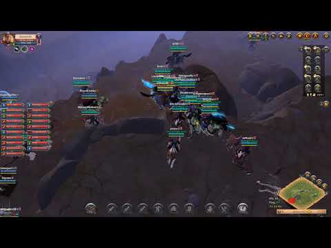 Uncut Albion Online ZvZ faction flagged