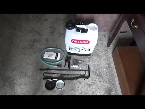 Oregon Backpack Sprayer - Review and Assembly
