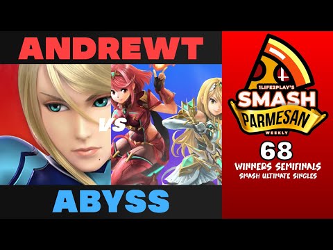 AndrewT vs Abyss - Smash Ultimate Singles Winners Semifinals Smash Parmesan 68 - Zero Suit Samus vs