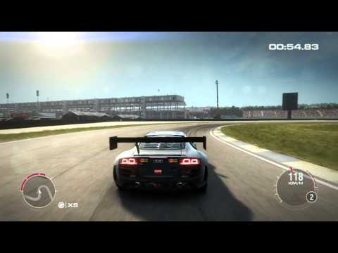 Race Driver GRID 2 HD Gameplay Test Drive Audi R8 LSM Ultra
