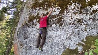 Video thumbnail of Xiphoid. Castle Rocks