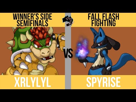 Fall Flash Fighting Winner's Semis: Xrlylyl (Bowser) vs. Spyrise (Lucario) - SSF2 Tournament