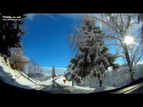 Zimska idila v Prlekiji