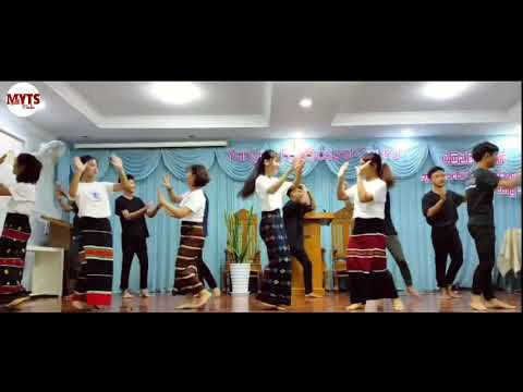 Hla Lam @ Action Song - Zaihla Sa In -  Dancer -MYTS Students - Phuah John Fready - Sa Hebrew Group