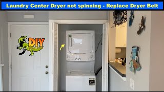 Replace GE Laundry Center Dryer Belt