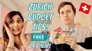 SWISS BUDGET TRAVEL: 11 Tips to Travel to Zurich, Switzerland on a Budget (Free & Cheap!)