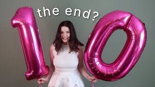 10 Years On YouTube ✨ Epic Recap Of The Past Decade. Time To Say Goodbye?