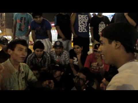 MCGARROS vs VITTORIO - 1RA RONDA - BATALLA DE LOS MUERTOS 2014 - RAPTONDA SAN MIGUEL