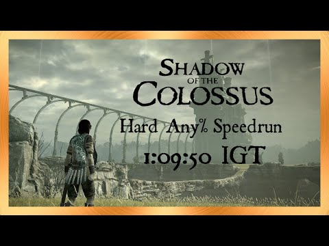 Hard Any% Speedrun - 1:09:50 IGT - Shadow of the Colossus