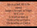 Pentatonix - Can't hold us (Lyrics)