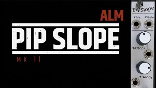 Video thumbnail for Pip Slope (Eurorack envelope generator) by Modular