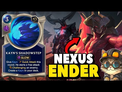 DARKIN are Back to End The Opponent's Nexus ! - Aatrox & Kayn Deck - Legends of Runeterra