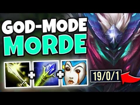OMG! NASHORS TOOTH IS HIDDEN OP ON MORDEKAISER! BECOME A 1V9 MACHINE - League of Legends