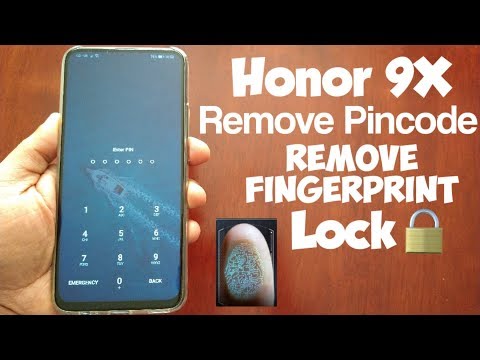 Honor 9X Remove Forgotten Password| Remove Fingerprint Lock & Get Back Into The Phone