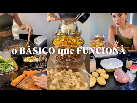 PREPARING THE WEEK'S MEALS | no freezing | healthy and practical eating