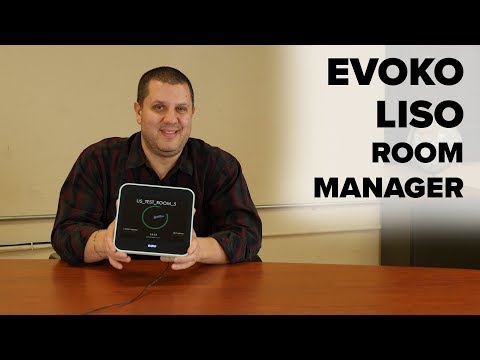 Evoko Liso Meeting Room Manager - Overview