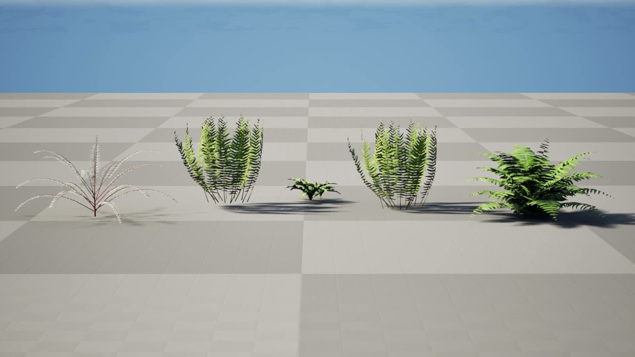 Lush Woodland Greenery 3D Model