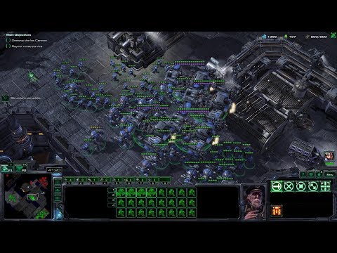 StarCraft: Mass Recall V7.0 Terran Campaign Mission 10 - The Hammer Falls