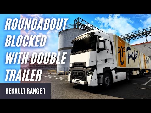 I BLOCKED the WHOLE ROUNDABOUT in MADRID | RENAULT RANGE T