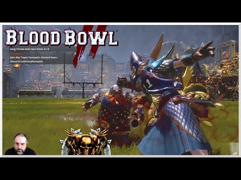 Blood Bowl 2 - TOTAL BLOODBOWL - Game 29 - High Elves vs. Dwarves