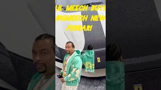 BmF Lil Meech Drops Over 400K Cash on Pops Big Meech  Brand New Ferrari