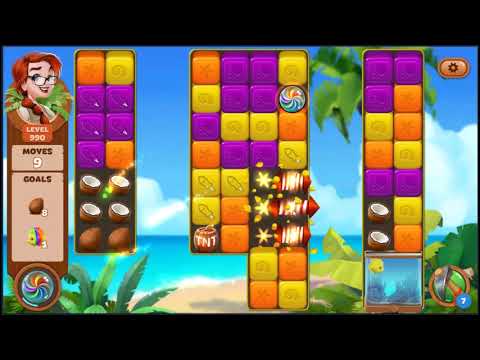 Lost Island Blast Adventure Level 990 - NO BOOSTERS 🏝️ | SKILLGAMING ✔️