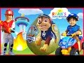 PAW PATROL TOYS Giant Egg Surprise opening with Ryan!