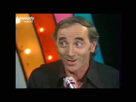 Charles Aznavour et Georges Brassens - Anciennes chansons françaises (1976)