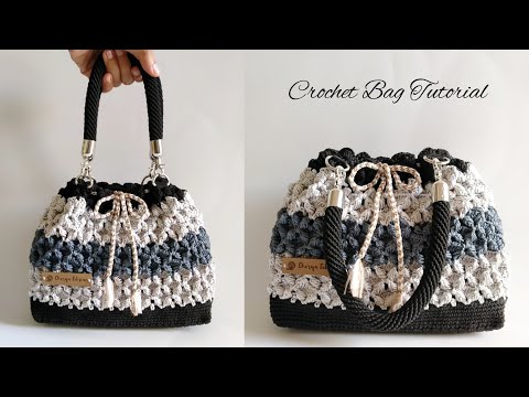 Tas Rajut Terbaru Model Modern Cara Membuat Tas Rajut Crochet Bag