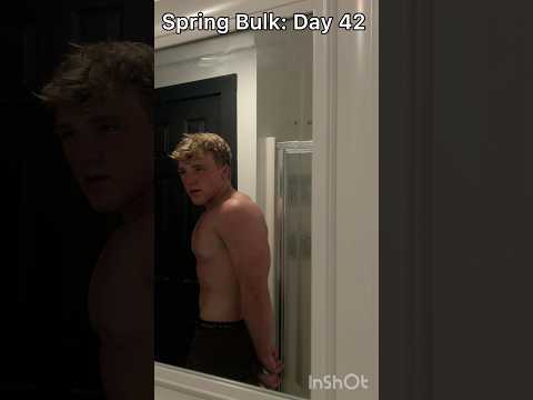 Spring Bulk: Day 42 #motivation #dailyinspiration #bulk #trentwins #samsulek #beingfat