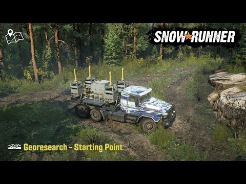 SnowRunner | Georesearch - Starting Point | Taiga Oil Contract