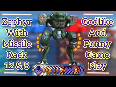 Missile Rack 12 🚀 Raptor Zephyr | Mech Arena