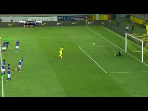 Yannick Boli does the Panenka