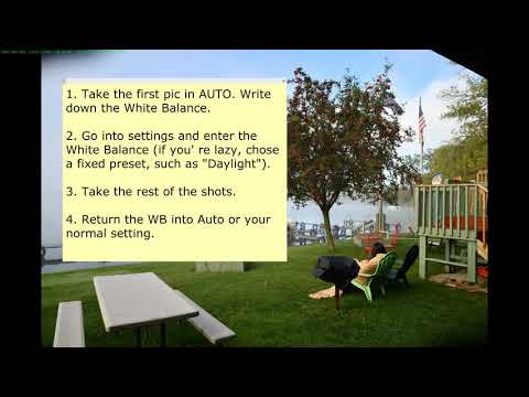 [Tech] I forgot: LOCK IN THE WHITE BALANCE!