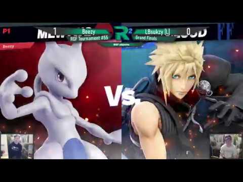 RGF 55 | Beezy (Mewtwo) vs. LBsukzy [L] (Cloud) | SSBU GFs