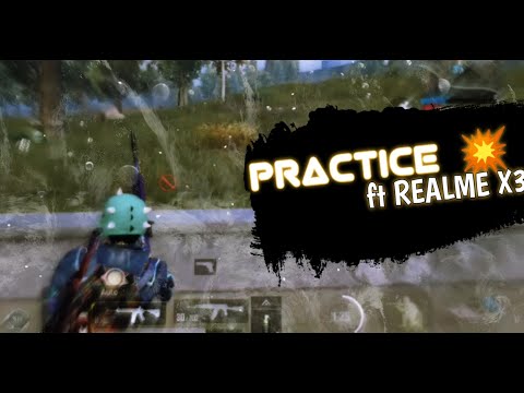 Practice 💥 || Realme X3 Pubg mobile test || smooth 90fps || frag movie