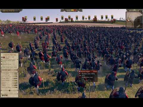 Total War: Attila - White Huns - Holy fuck, destroying a 5-times bigger army!