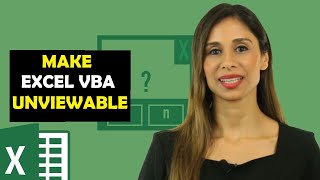 Make Excel VBA project unviewable | Lock Excel VBA project viewing | Excel Word PowerPoint Access