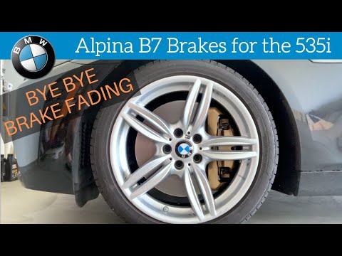 Retrofitting Alpina B7 Brakes - BMW F10 535i Brake Upgrade | BOND Garage