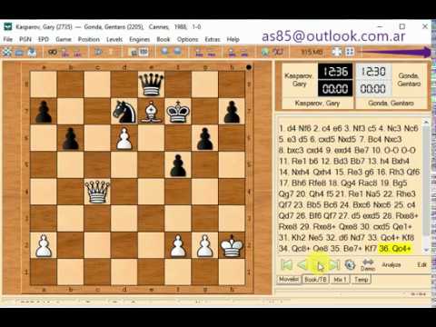 Garry kasparov and gonda gentaro 1988 cannes 1 0 493