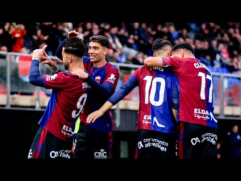 Resumen del CD Eldense - SD Tarazona (1-0)