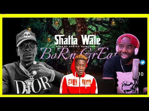 Nigeria, 🇳🇬Reacts to Shatta Wale - BORN GREAT (Audio slide) Reaction video!!!