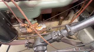 1917 Buick Series D-45 Touring Car Engine on Driver's Side