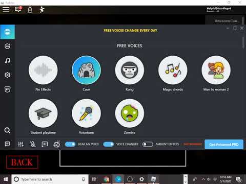 Test for OBS Studio and Voicemod.