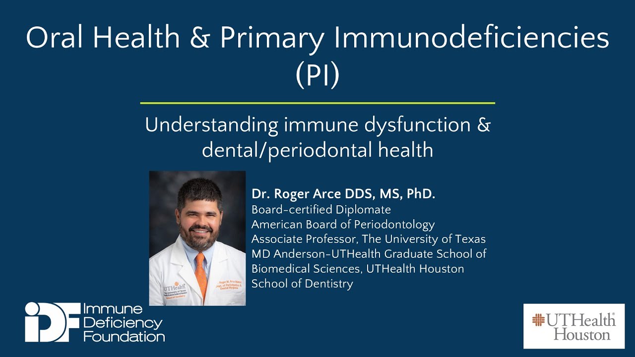 Primary immunodeficiency & oral health: Why PI causes gum disease, ulcers, and infections