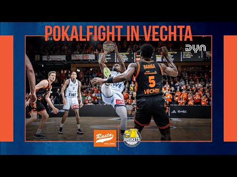 Highlights: RASTA Vechta - EWE Baskets Oldenburg Saison 2025/26) BBL Pokal