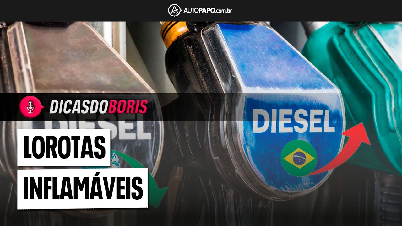 DIESEL FICA MAIS BARATO LÁ FORA E MAIS CARO NO BRASIL