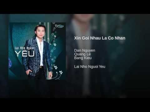 Xin Goi Nhau La Co Nhan