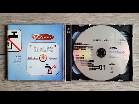 DJ MemBrain & DJ Sepalot - DEINER TRACKS Vol. 2 CD Various (2000) UNBOXING #deiner #tracks #unboxing