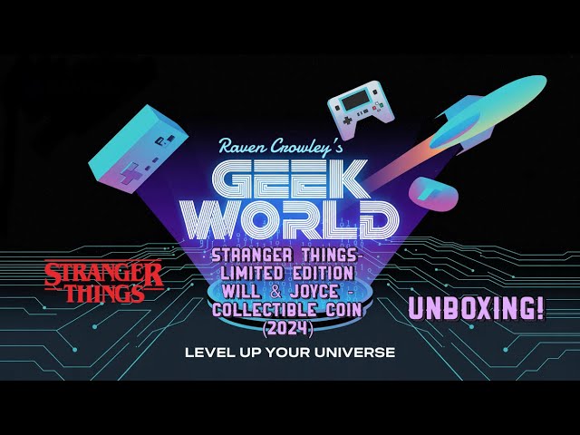 Vídeo relacionado con FaNaTtik Stranger Things - Moneda Coleccionable de edición Limitada Will & Joyce - Moneda esmaltada con Licencia Oficial, numerada Individualmente, 39 mm, 5.000 en Todo el Mundo